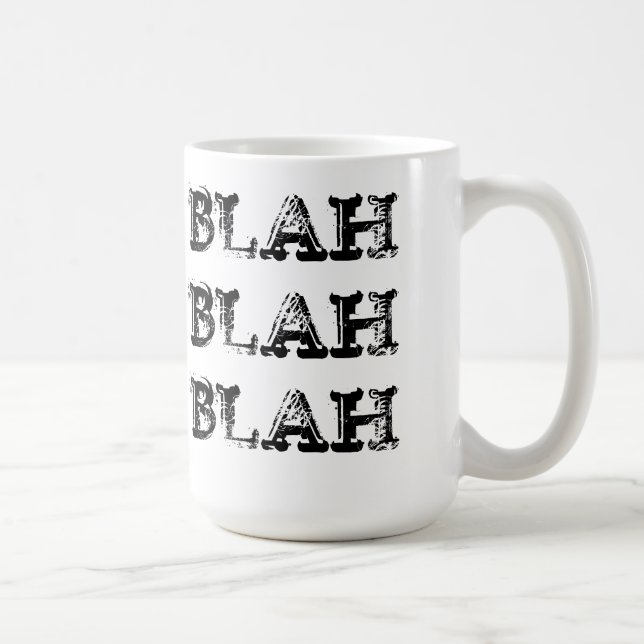 Blá - caneca blá (Direita)