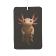 Black 4 Luxe Car Air Fresheners, Mexican Axolotl