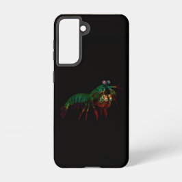 Black 4 Luxe Galaxy S21 Case, Mantis Shrimp