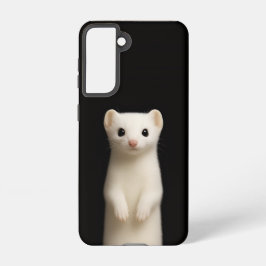 Black 4 Luxe Galaxy S21 Case, Stylish Ermine