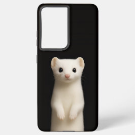Black 4 Luxe Galaxy S21 Ultra, Stylish Ermine
