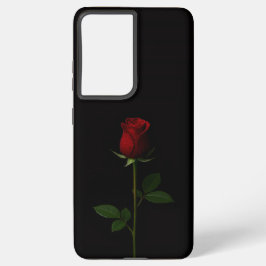Black 4 Luxe Galaxy S21 Ultra, Velvet Red Rose