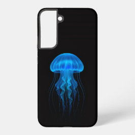 Black 4 Luxe Galaxy S22 Plus, Blue Jellyfish