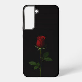 Black 4 Luxe Galaxy S22 Plus, Velvet Red Rose