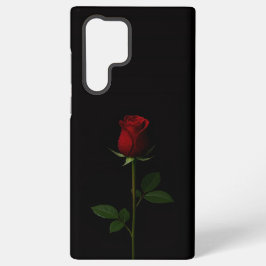 Black 4 Luxe Galaxy S22 Ultra, Velvet Red Rose
