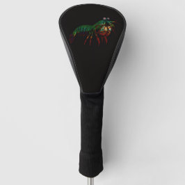 Black 4 Luxe Golf Driver Cover, Mantis Shrimp