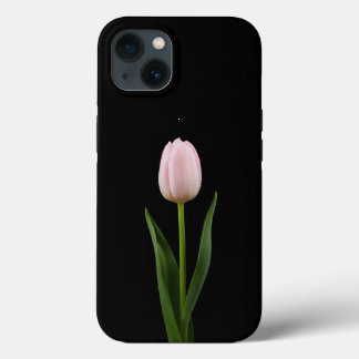 Black 4 Luxe iPhone 13, Blush Pink Tulip