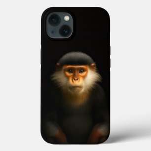 Black 4 Luxe iPhone 13, Langur Douc Vermelho
