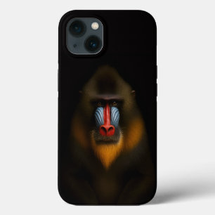 Black 4 Luxe iPhone 13, Mandrill Monkey