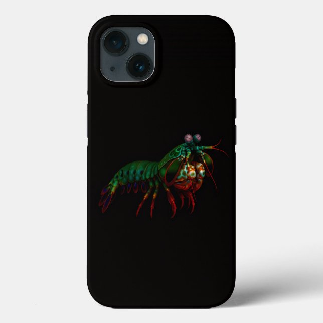 Black 4 Luxe iPhone 13, Mantis Shrimp (Verso)