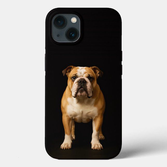 Black 4 Luxe iPhone 13, Stamina Bulldog (Verso)