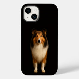 Black 4 Luxe iPhone 14 Mate, Loyal Collie
