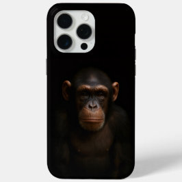Black 4 Luxe iPhone 15 Pro Max, Serene Chimpanzee