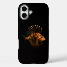 Black 4 Luxe iPhone 16 Plus, Peixe-Leão Vermelho