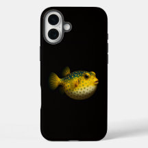 Black 4 Luxe iPhone 16 Plus, Peixe-Porca Amarelo