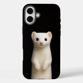 Black 4 Luxe iPhone 16 Plus, Stylish Ermine