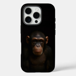 Black 4 Luxe iPhone 16 Pro, Serene Chimpanzee