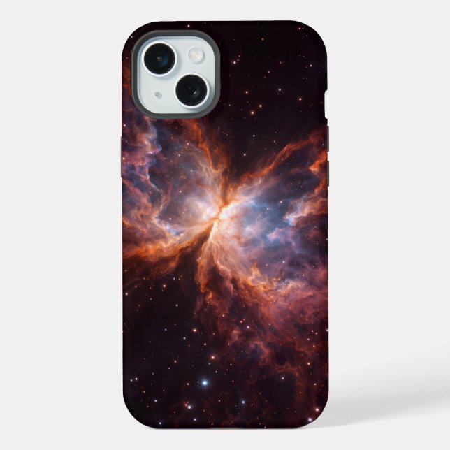 Black 4 Luxe, Nebulosa Borboleta iPhone 15 Plus (Verso)