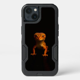 Black 4 Luxe OtterBox iPhone 13, Leopard Gecko