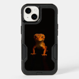 Black 4 Luxe OtterBox iPhone 14, Leopard Gecko