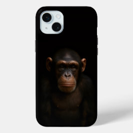 Black 4 Luxe, Serene Chimpanzee iphone 15 Plus
