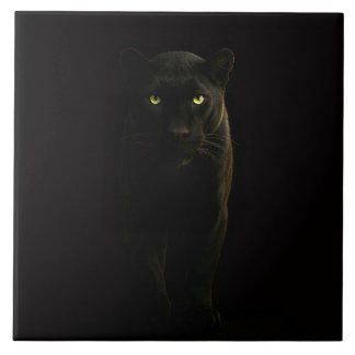 Black 4 Luxe Tile with Black Panther