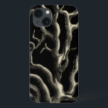 Black and Tan Coral<br><div class="desc">Go underwater to explore the sea with all these different sea creatures and see all the tan coral. This vintage piece of art is a perfect addition to any sea exploring lovers with a black background. Get your art print today on your product.</div>