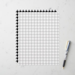 Black and White Houndstooth by Shirley Taylor