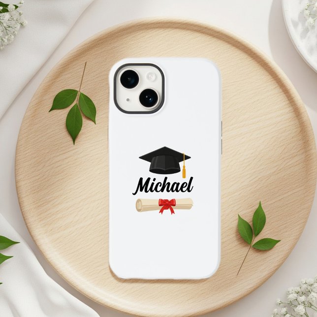 Black and White Phone Case for iPhone/iPad  (Criador carregado)