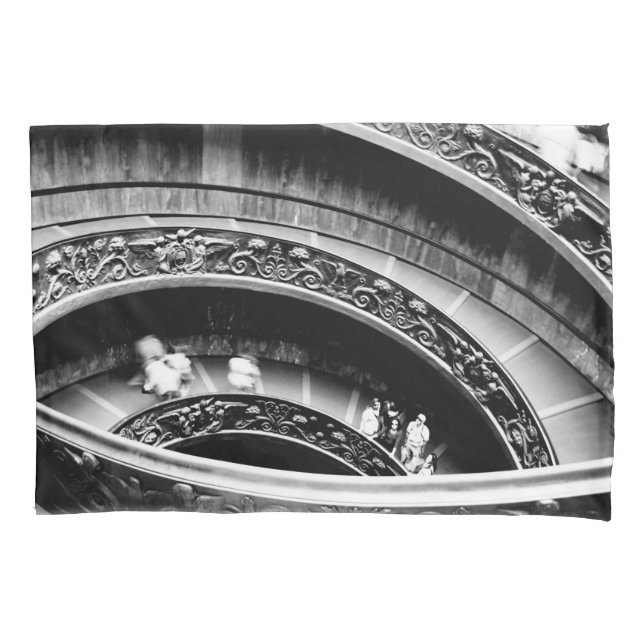 Black and White Spiral Staircase (Frente)