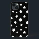 Black and white stars pattern<br><div class="desc">Seamless black and white stars pattern.  © and ® Bigstock® - All Rights Reserved.</div>