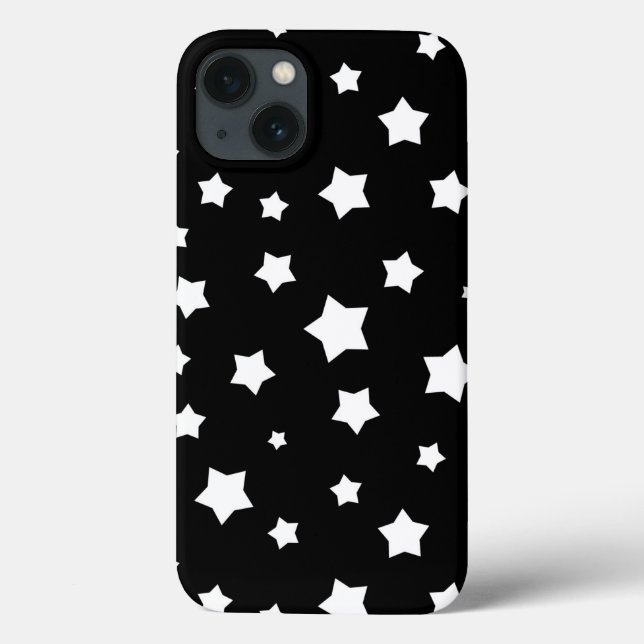 Black and white stars pattern (Verso)
