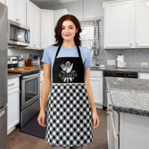 Black and White Tartan Plaid Pattern