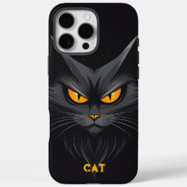 Black Angry Cat Personalizado