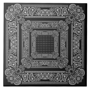 Black Bandanarama Two Bandana