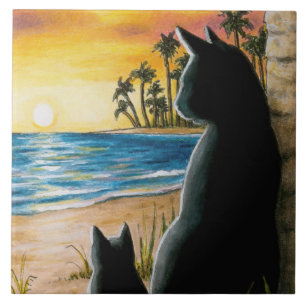 Black cats on Beach Cat 597