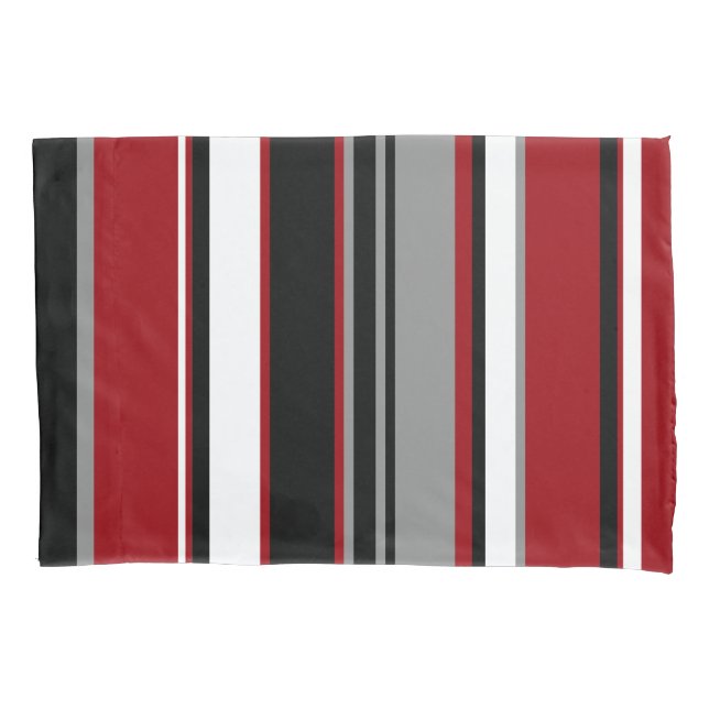 Black, Cinza Red e White Stripes (Frente)