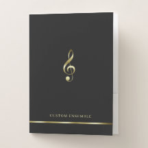 Black Concert Music Ensembra Coral Treble Clef