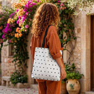 Black cruza o saco de tote comprando moderno