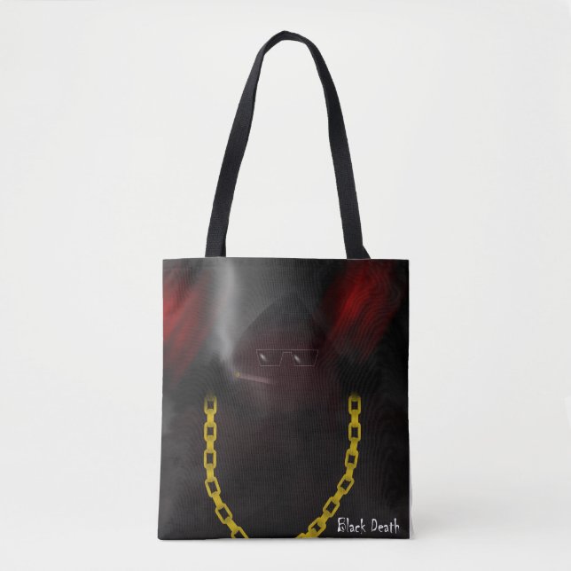 Black Death Tote Bag (Frente)