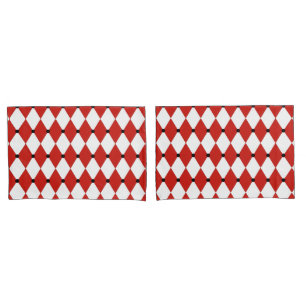 Black Dot Red and White Harlequin