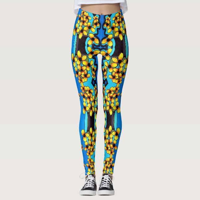 Black Eyed Susan Leggings (Frente)
