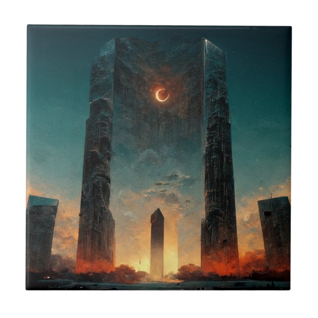 Black Gate Fantasy Sci-Fi Art (Frente)