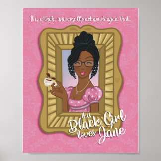 Black Girl ama Poster (matte)