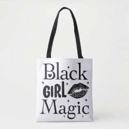 Black Girl Magic Tote Bag - Empoderamento e estilo