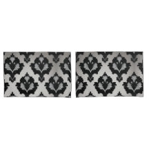 Black & Grey Damask 