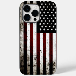 Black Grunge American Flag
