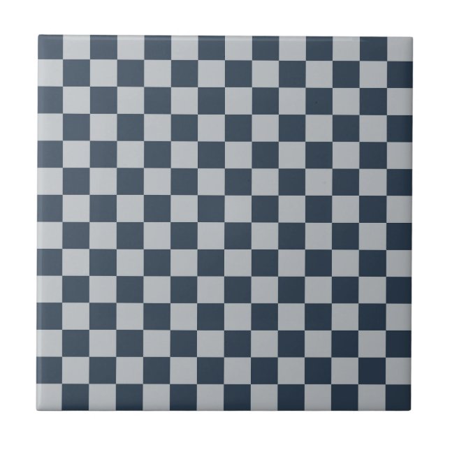Black ice checkered board pattern (Frente)