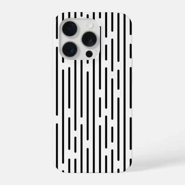 Black Line Geometric Pattern (Verso)