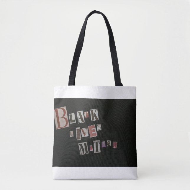 Black Lives Importam Tote Bag (Frente)